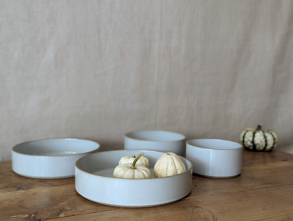 Porcelain Grey Bowls
