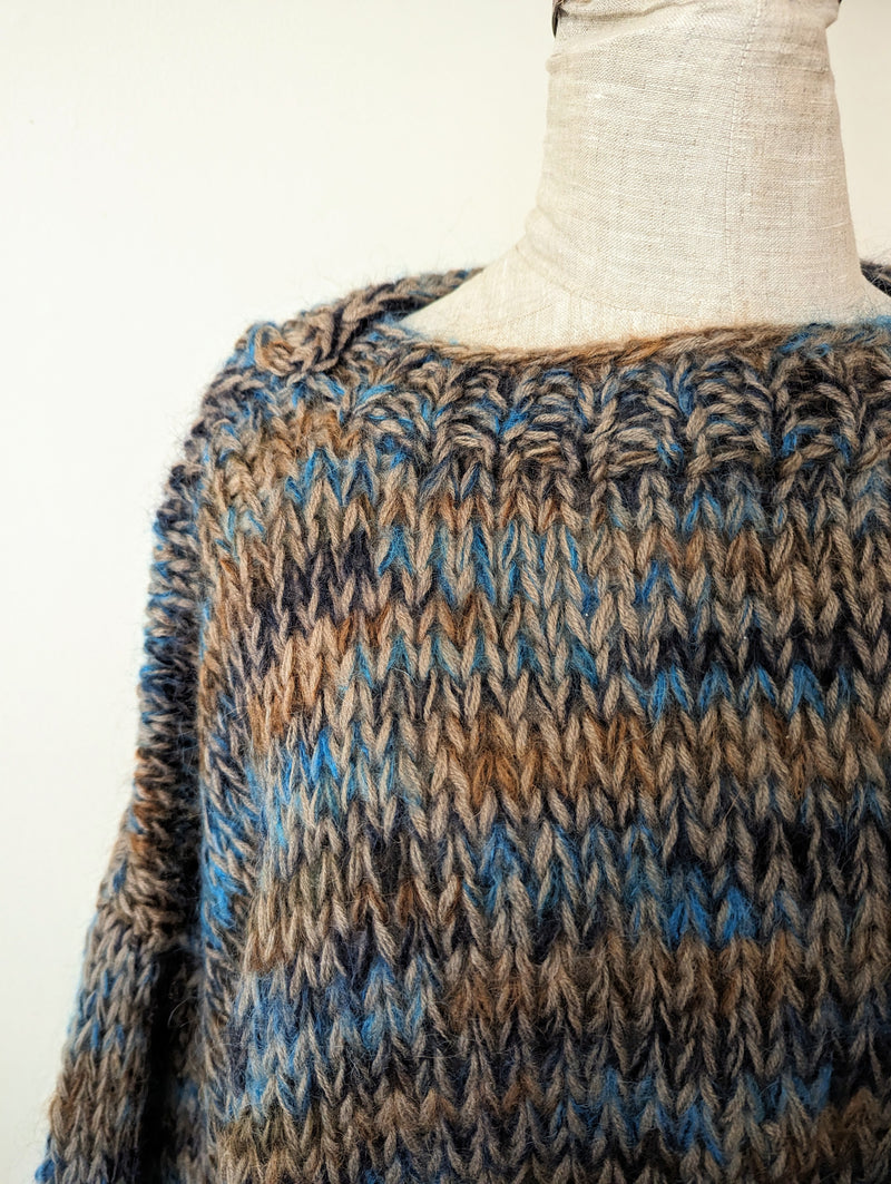 Umit Unal Handknit merino wool sweater apparel shop boston small batch fashion boutique gift store sowa