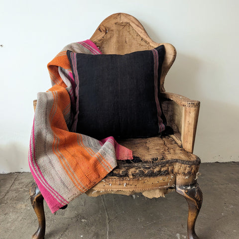 Vintage Bolivian Textile Pillow