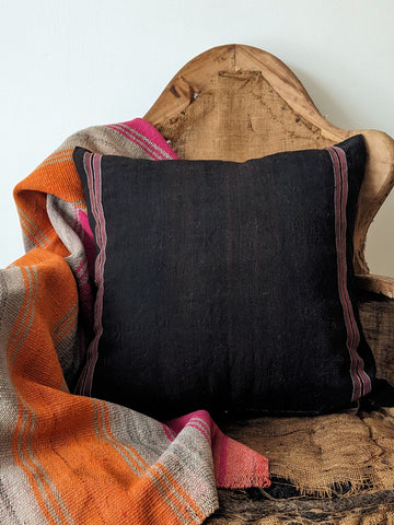 Vintage Bolivian Textile Pillow - Thumbnail 3