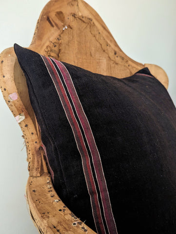 Vintage Bolivian Textile Pillow - Thumbnail 2