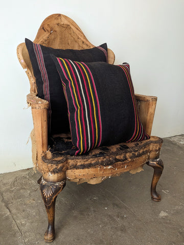 Vintage Bolivian Textile Pillow - Thumbnail 4
