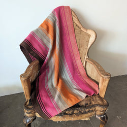 Vintage Peruvian Rug runner Frazada. Shop Boston SOWA Gift store boutique carpet 