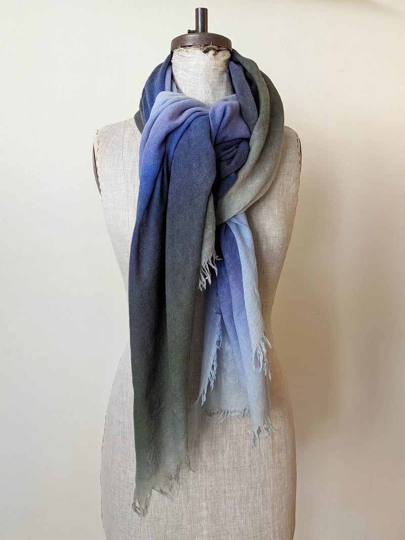 Chan Luu cashmere scarf shawl thyme and lilac small business boutique store gift shop small business sowa boston
