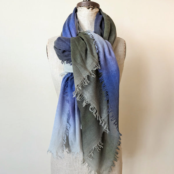 Chan Luu cashmere scarf shawl thyme and lilac small business boutique store gift shop small business sowa boston