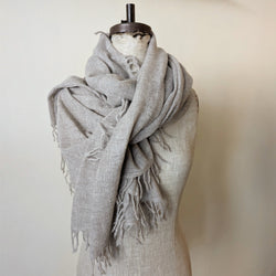 Chan Luu cashmere silk scarf pebble grey small business gift shop boutique store sowa bosston 