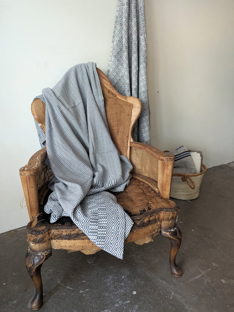 Mungo Bakuba Throw Blanket sowa boston gift shop home goods boutique small business textiles blanket