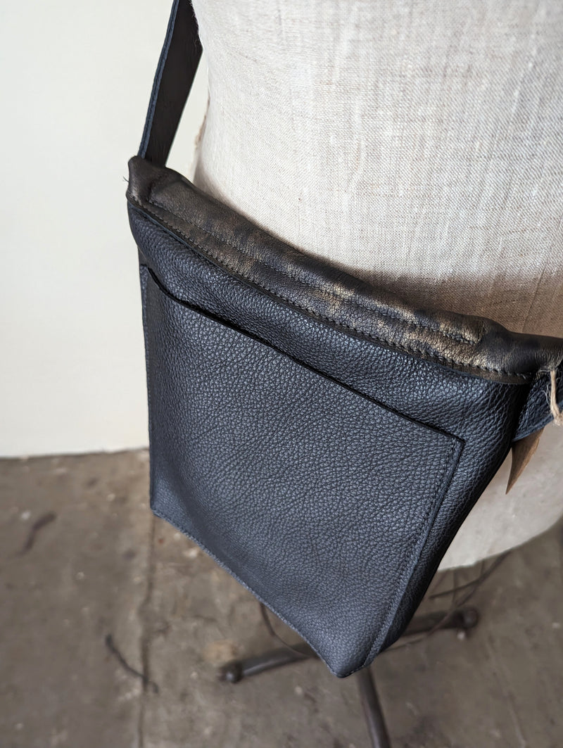 Stitch and Tickle handmade leather bolsa bag made in Boston made in usa leatherwork leathercraft SoWa small business gift shop boutique store