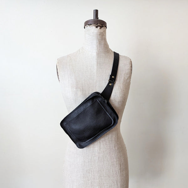 Stitch and Tickle belt bag hip bag waist bag handmade leather boston shop fanny bag boutique studio sowa gift store