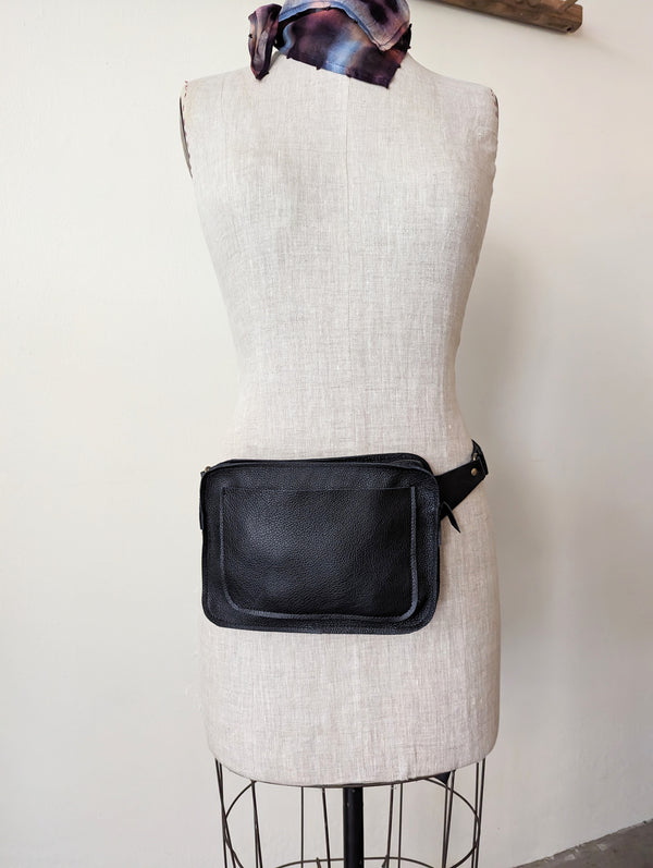 Stitch and Tickle belt bag hip bag waist bag handmade leather boston shop fanny bag boutique studio sowa gift store
