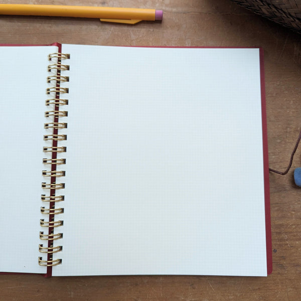 Stringed Notebook String-Tie Notebook - Red | Stitch & Tickle – Stitch and Tickle
