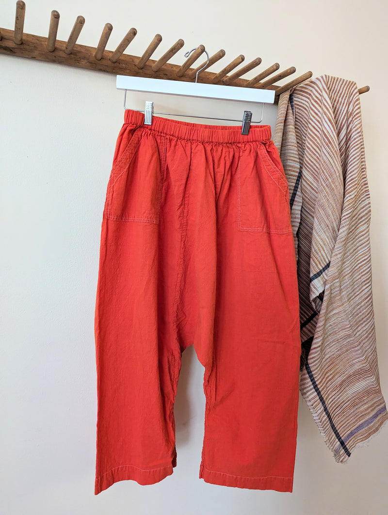 Handloom Khadi Cotton Fabric Culotte Pants in the Fabric of Your Choice -  Etsy Israel