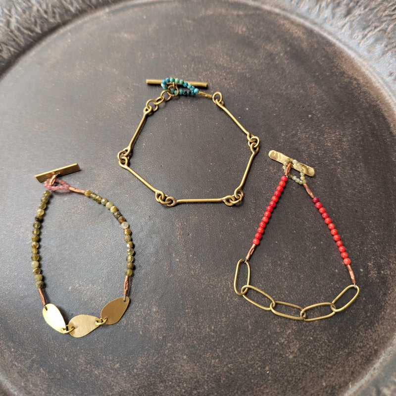 Eric Silva Brass jewelry bracelet shop boston sowa gift store