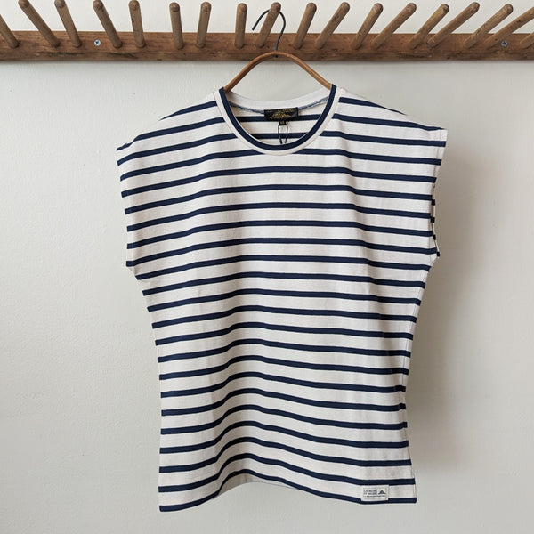 Le Mont Saint Michel French Breton striped cotton Tilda Short Sleeve T-shirt mariniere top Sowa Boston gift shop fashion boutique store