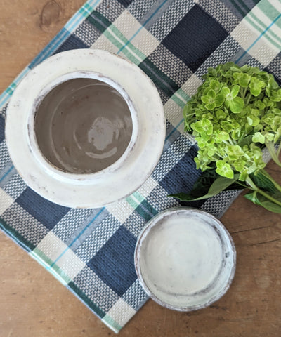 Handmade Ceramic Jar with Lid - Thumbnail 5