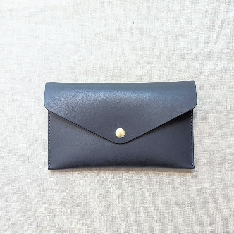 Woolly Made Clutch Leather Wallet Sowa Boston Small Business Gift Shop Boutique unisex mens gifts 