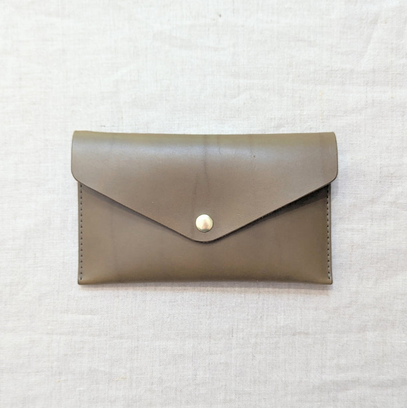 Woolly Made Clutch Leather Wallet Sowa Boston Small Business Gift Shop Boutique unisex mens gifts 