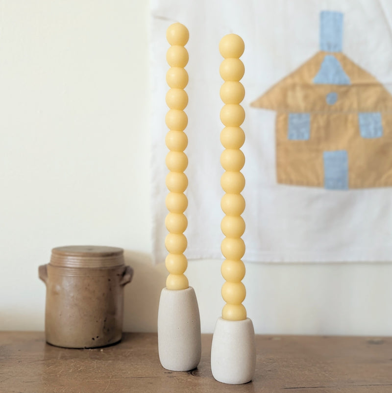 whiskey and wine candle natural candlesticks handmade beeswax made in USA natural SoWA shop Boston boutique 