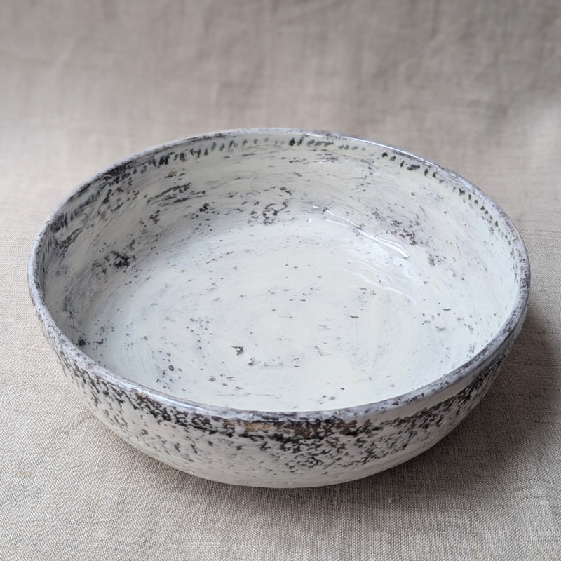 Florence Penault ceramic wide low large medium bowls serving salad SoWA Boston hand made gift shop boutique