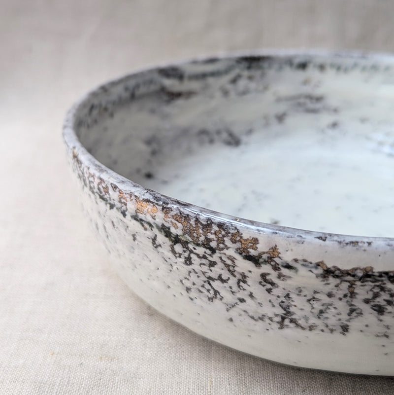 Florence Penault ceramic wide low large medium bowls serving salad SoWA Boston hand made gift shop boutique