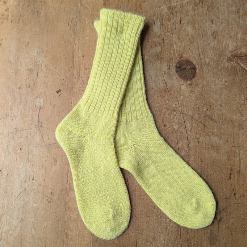 Fog Linen japanese mohair crew socks made in Japan  shop boston boutique gift store