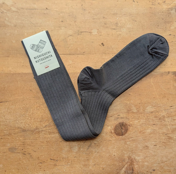 Nishiguchi Kutsushita Long Hose Silk socks sowa boston small business boutique gift shop