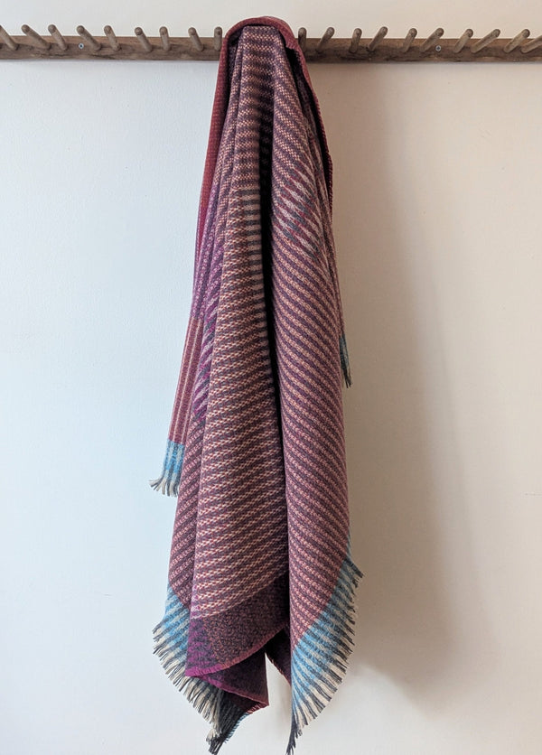 Wallace Sewell Shetland wool throw blanket unisex gift shop boston independent boutique sowa fashion gifts home decor