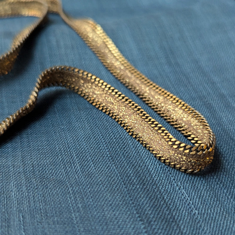 Marie Laure Chamorel braided tie necklace jewelry store sowa boston gift shop small business boutique