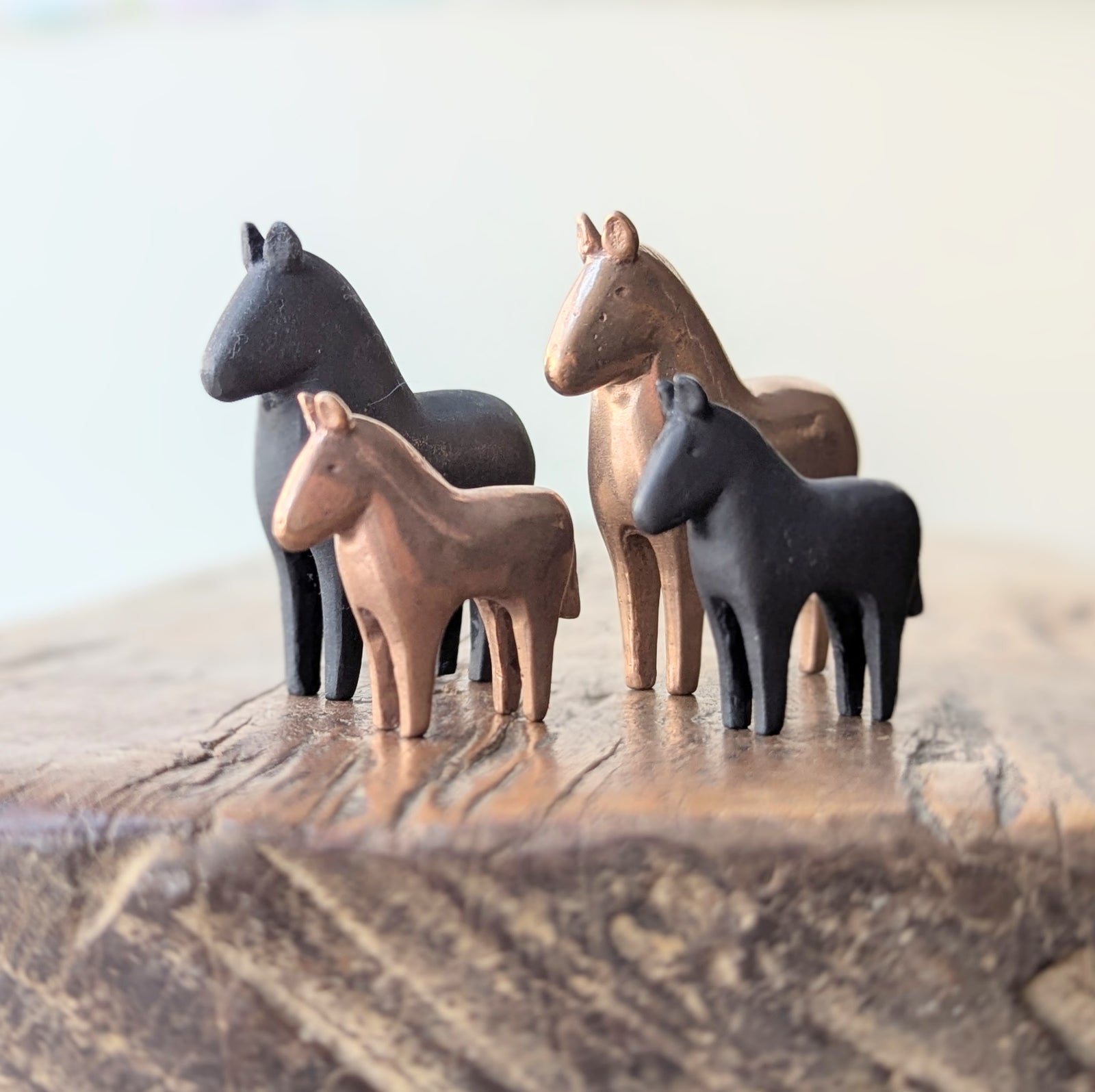 Japanese Bronze Horses | Stitch & Tickle – Stitch and Tickle