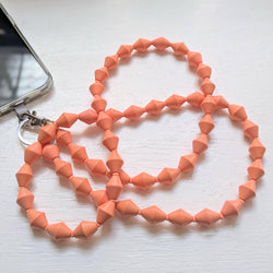 Ina Seifart Handikette Phone Necklace Zickzack lanyard keychain handmade wood beads jewelry gift shop sowa boston fashion accessories independent boutique 