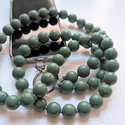 Phone Chain Necklace Big Beads - Multiple Colors