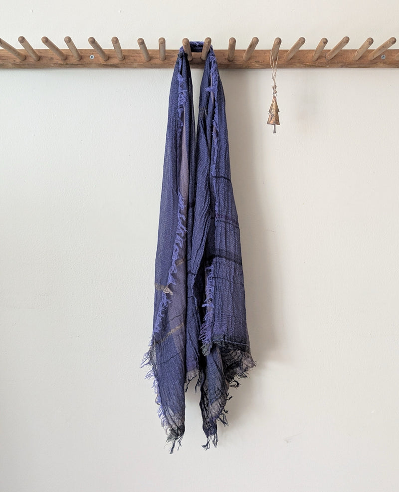 Tamaki Niime Japanese woven light cotton scarf sowa boston small business gift shop boutique