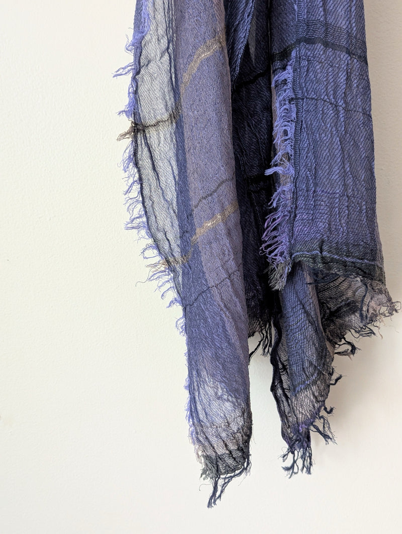 Tamaki Niime Japanese woven light cotton scarf sowa boston small business gift shop boutique