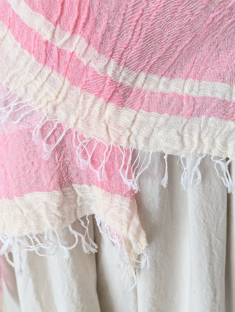 Tamaki Niime Japanese woven light cotton scarf sowa boston small business gift shop boutique