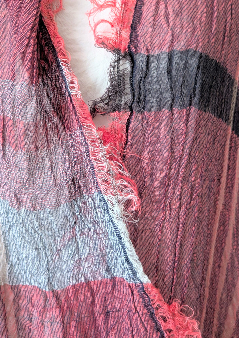 Tamaki Niime Japanese woven light cotton scarf sowa boston small business gift shop boutique