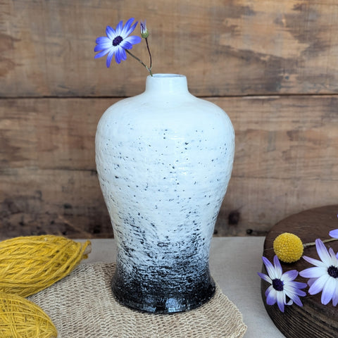 Tall Handmade Ceramic Bouquet Vase - Thumbnail 3