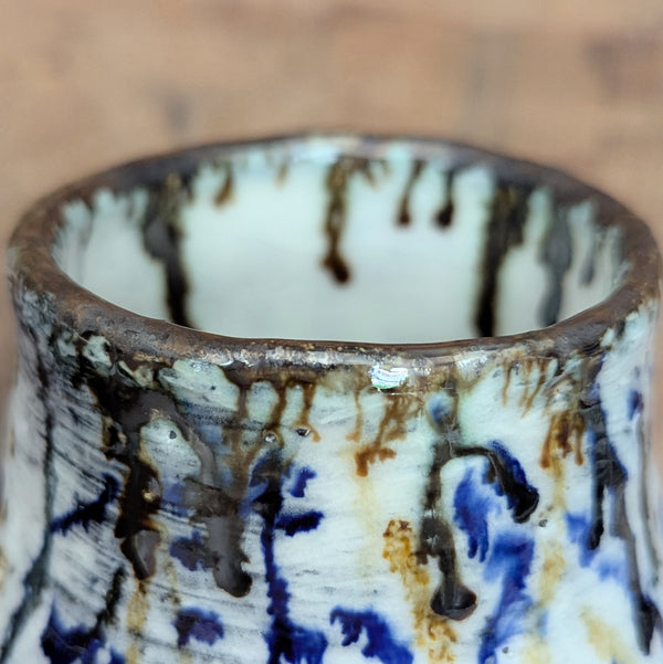 Florence Penault ceramic one of a kind flower bouquet vase SoWA Boston handmade gift shop boutique


