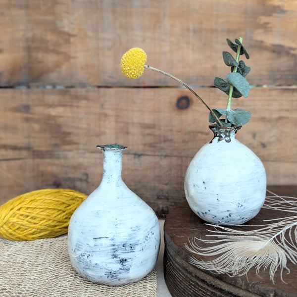 Florence Penault ceramic one of a kind flower bouquet vase SoWA Boston handmade gift shop boutique

