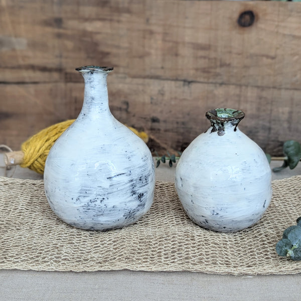 Florence Penault ceramic one of a kind flower bouquet vase SoWA Boston handmade gift shop boutique

