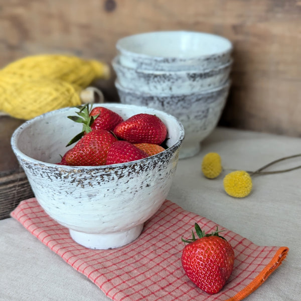 Florence Penault tableware dinnerware ceramic one of a kind small bowl dining SoWA Boston handmade gift shop boutique