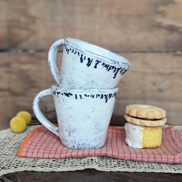 Florence Penault tableware coffee tea cups ceramic mugs SoWA Boston hand made gift shop boutique