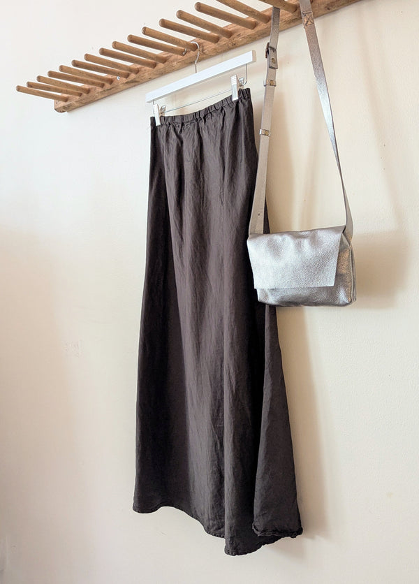CP Shade bias cut skirt maxi midi long linen viscose satin summer fashion clothing  Shop Boston Sowa made in usa
