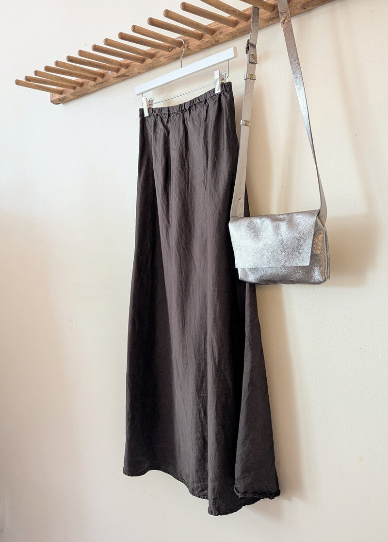CP Shade bias cut skirt maxi midi long linen viscose satin summer fashion clothing  Shop Boston Sowa made in usa
