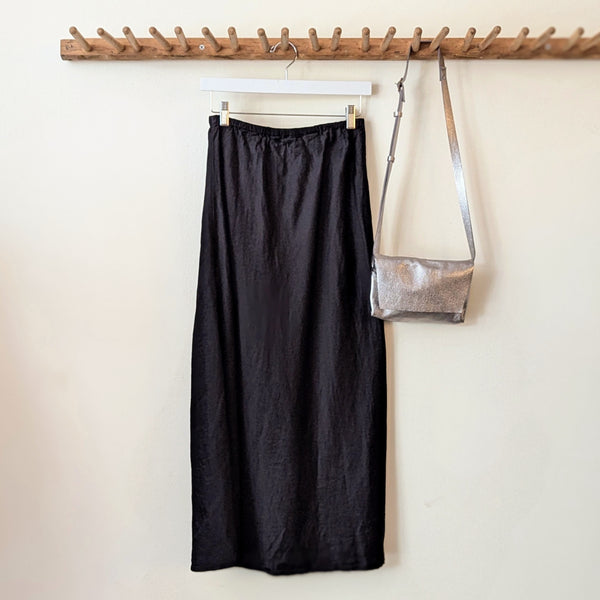 CP Shade bias cut skirt maxi midi long linen viscose satin summer fashion clothing  Shop Boston Sowa made in usa
