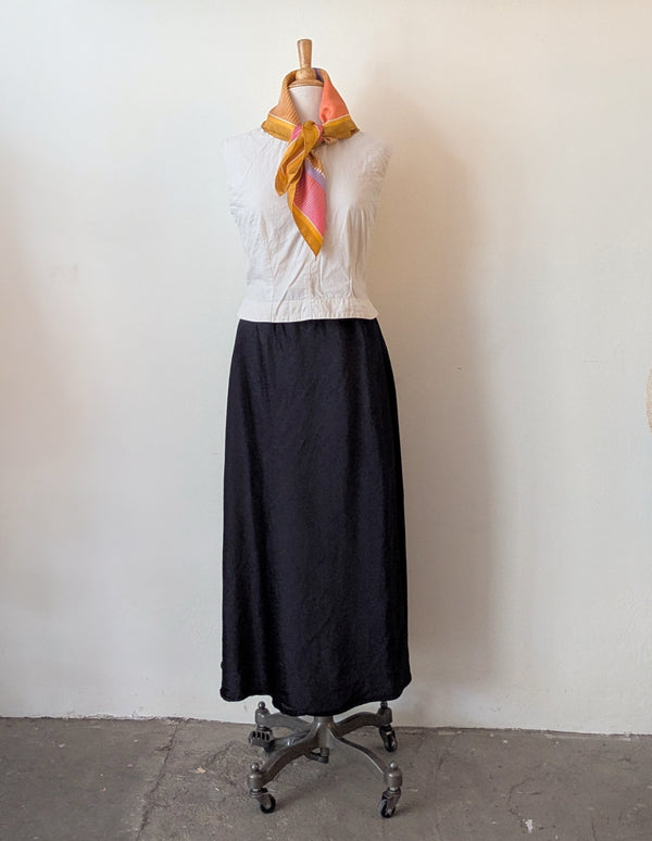 CP Shade bias cut skirt maxi midi long linen viscose satin summer fashion clothing  Shop Boston Sowa made in usa
