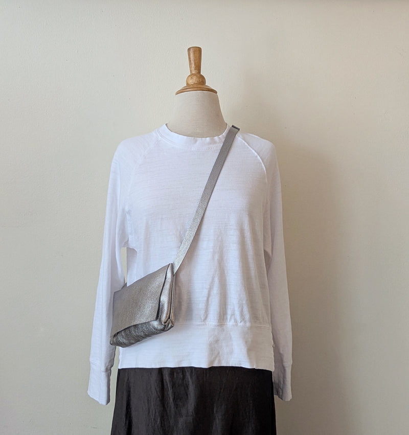 CP Shades Roxy cotton slub knit long sleeve t shirt Shop Boston sowa made in USA boutique gift store