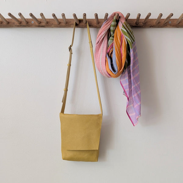 Stitch and Tickle handmade leather bolsa bag made in Boston made in usa leatherwork leathercraft SoWa

