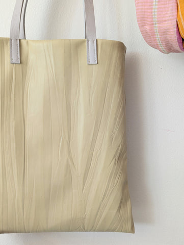 Small Vertical Tote - Washed Lambskin - Thumbnail 2