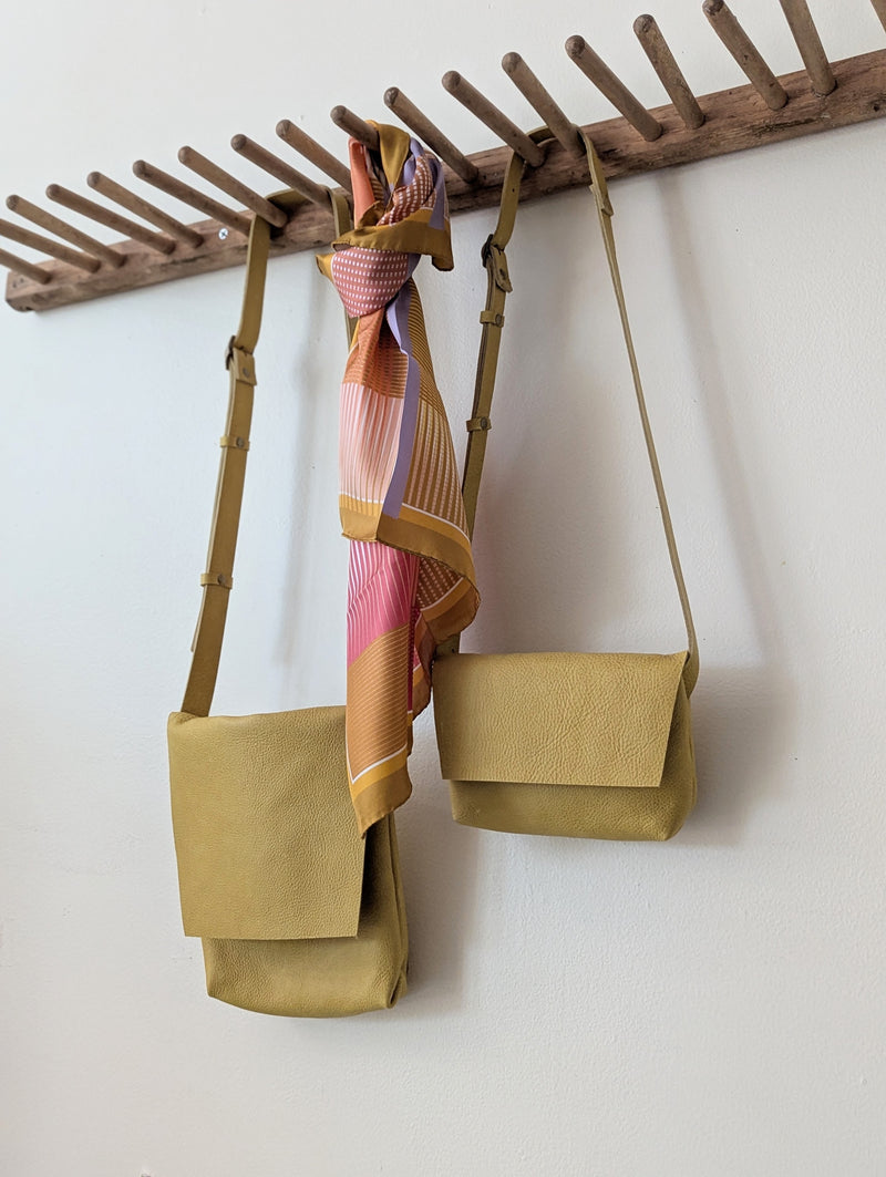 Stitch and Tickle handmade leather bolsa bag made in Boston made in usa leatherwork leathercraft SoWa

