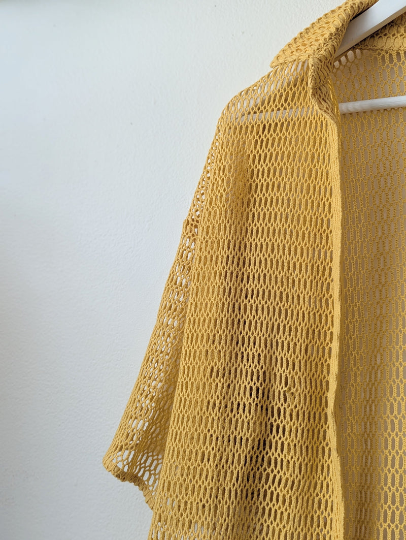 Ma Poesie Andrew oracle Beach Cotton coverup cardigan sheer knit shop Boston summer fashion boutique
